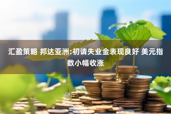 汇盈策略 邦达亚洲:初请失业金表现良好 美元指数小幅收涨